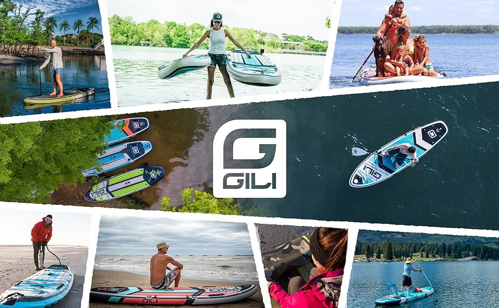 GILI-Air-Inflatable-Stand-Up-Paddle-Board-complete GILI Air 10'6" Stand-Up Paddle Board Reviews