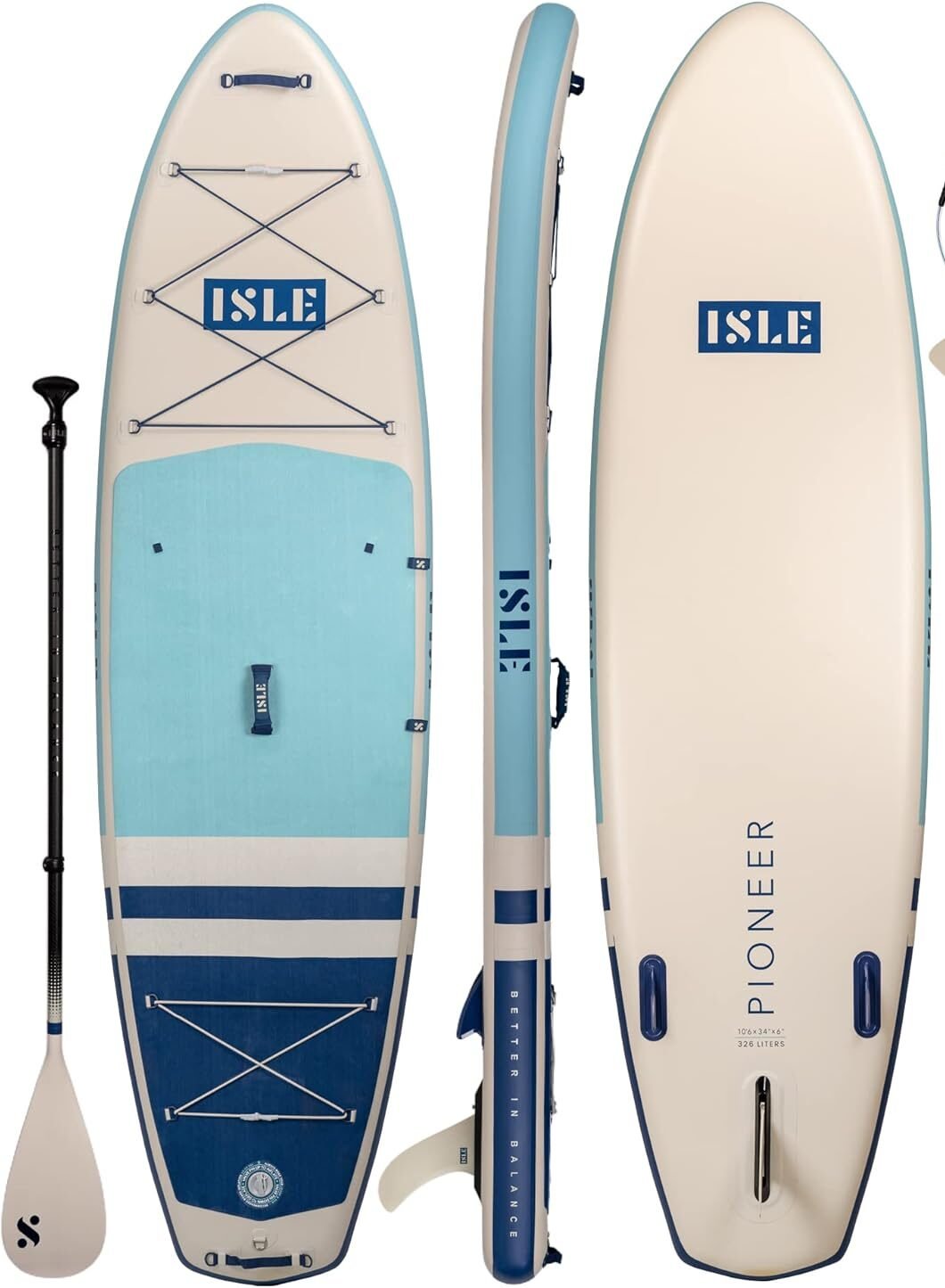 ISLE Pioneer Inflatable Stand Up Paddle Board