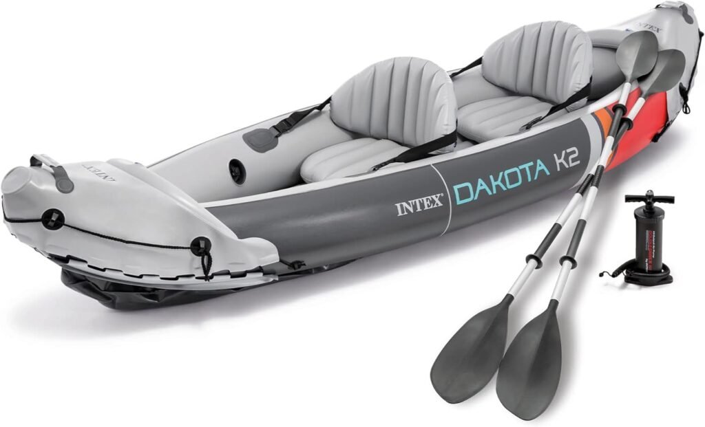 Intex-Dakota-K2-2-Person-Inflatable-Vinyl-Kayak-1024x621 The 8 Best Inflatable kayak of 2024