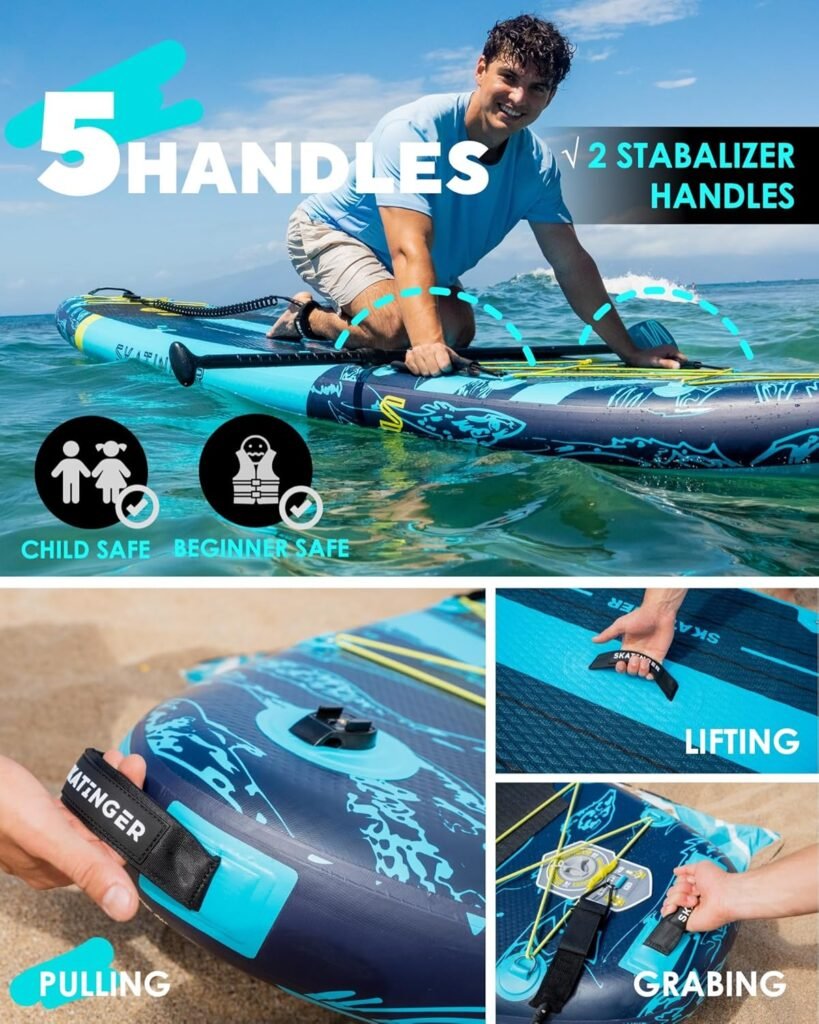 Skatinger-stand-up-paddleboard-handle-819x1024 Skatinger Stand Up Paddleboard Review